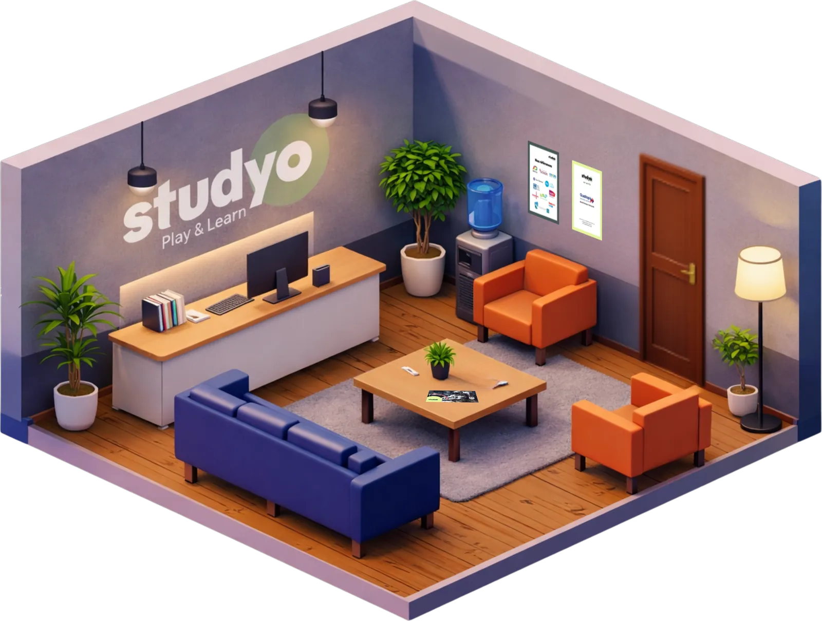 Le hall Studyo
